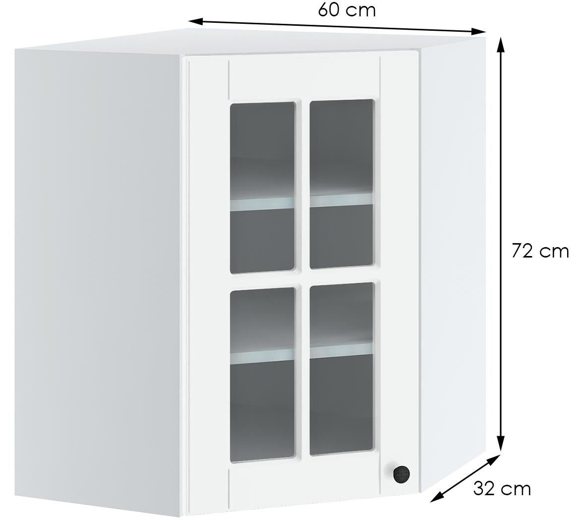 Lora Wnw6 72 Kutni Kuhinjski Element 1 Vrata 60x32x72 Cm Bijeli