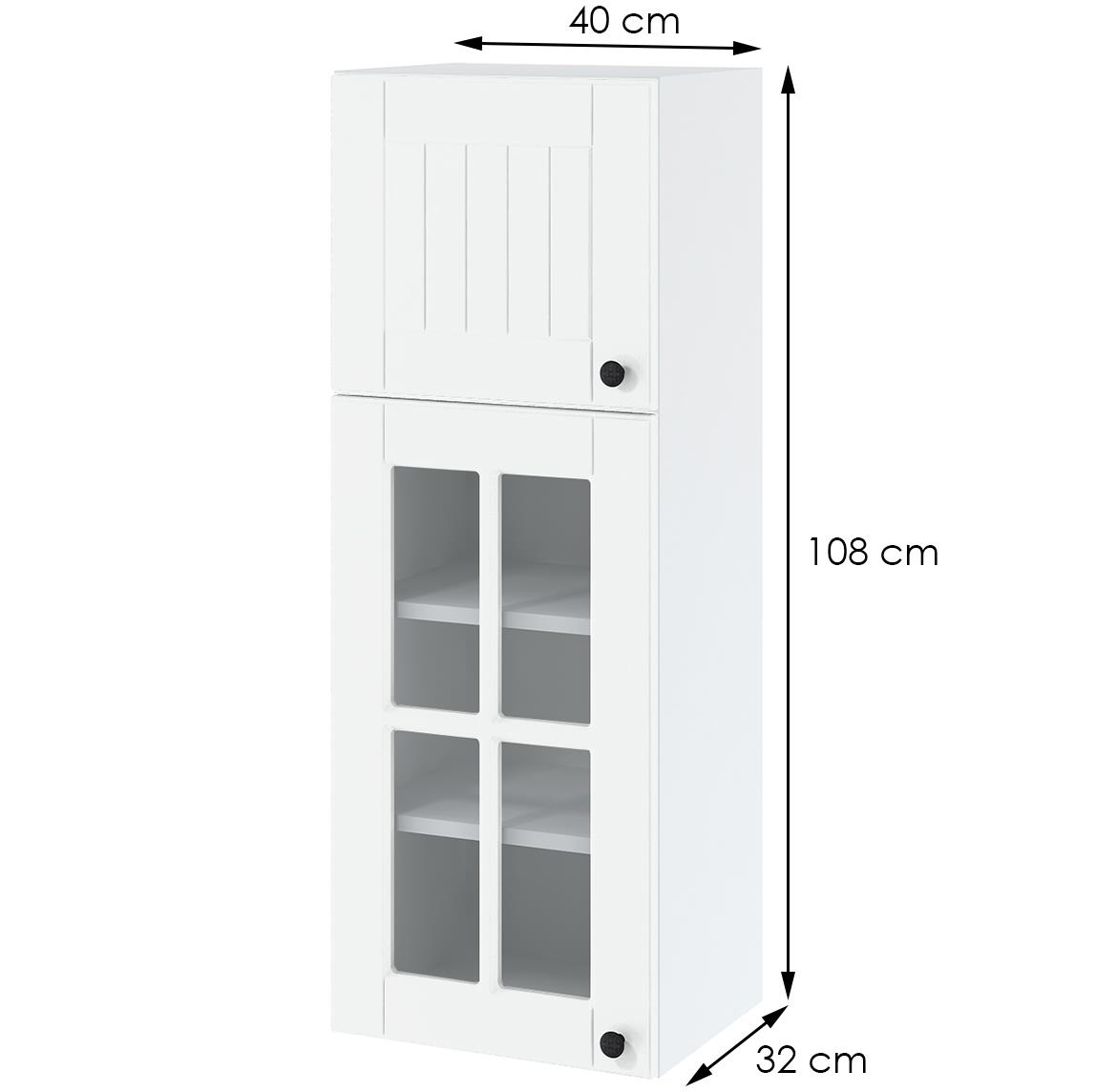 Lora Wwp4 1080 Kuhinjski Element 2 Vrata 40x32x108 Cm Beli Emmezeta