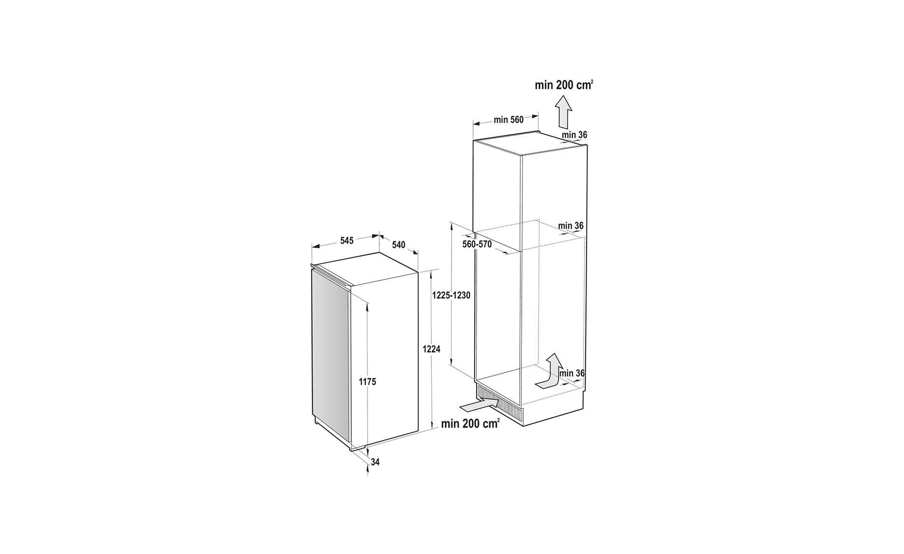 Gorenje Rbi Ee Ugradbeni Hladnjak Emmezeta Webshop