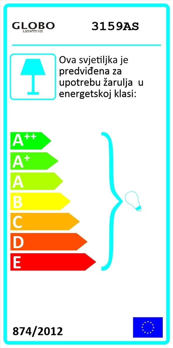 Vanjska podna svetiljka Boston 110cm