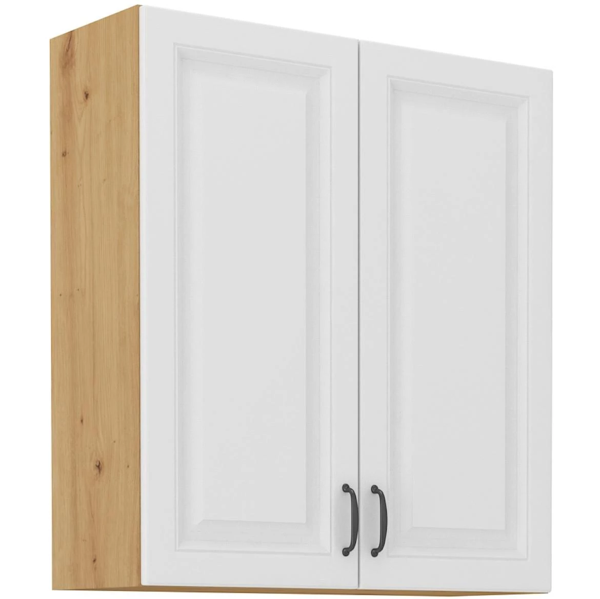 Stilo 80g-90 2f viseći el.2vrata 80x29x90 hrast artisan/beli