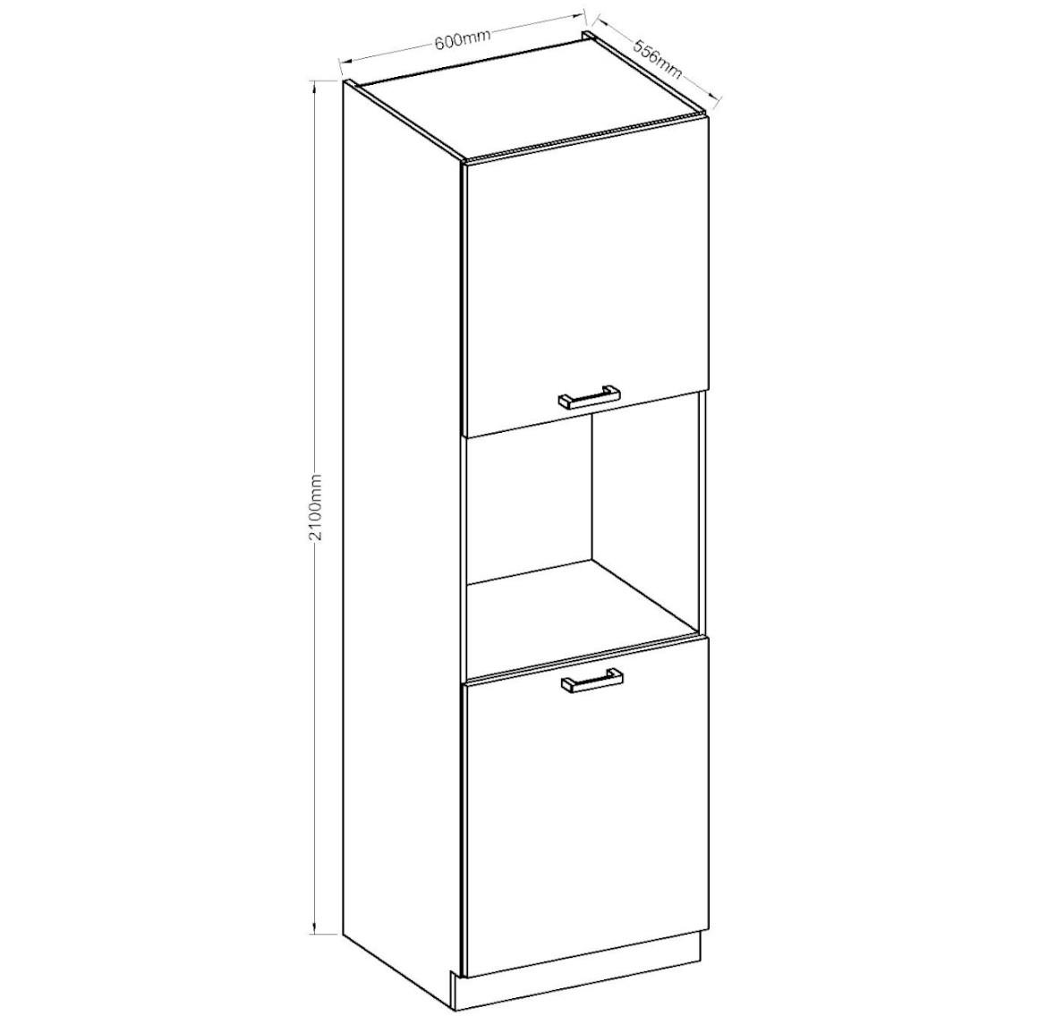 Kuhinjski element Bianka 60 DP / 210 2F