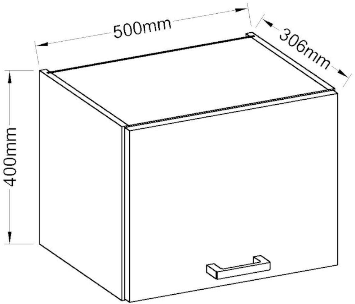 Kuhinjski element Eco White 50OK-40