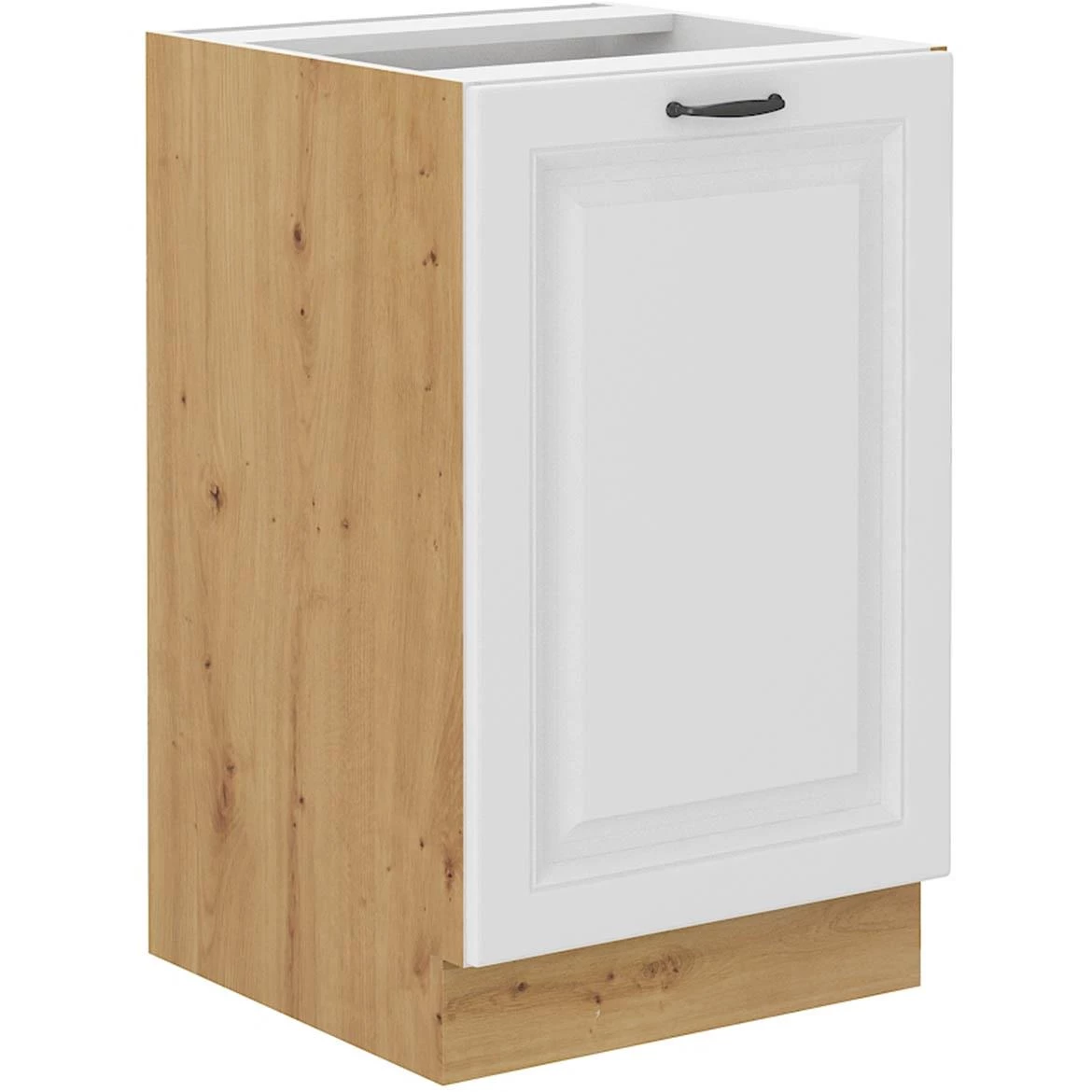 Stilo 60d 1f bb baza 1vrata 60x52x82 hrast artisan/bela