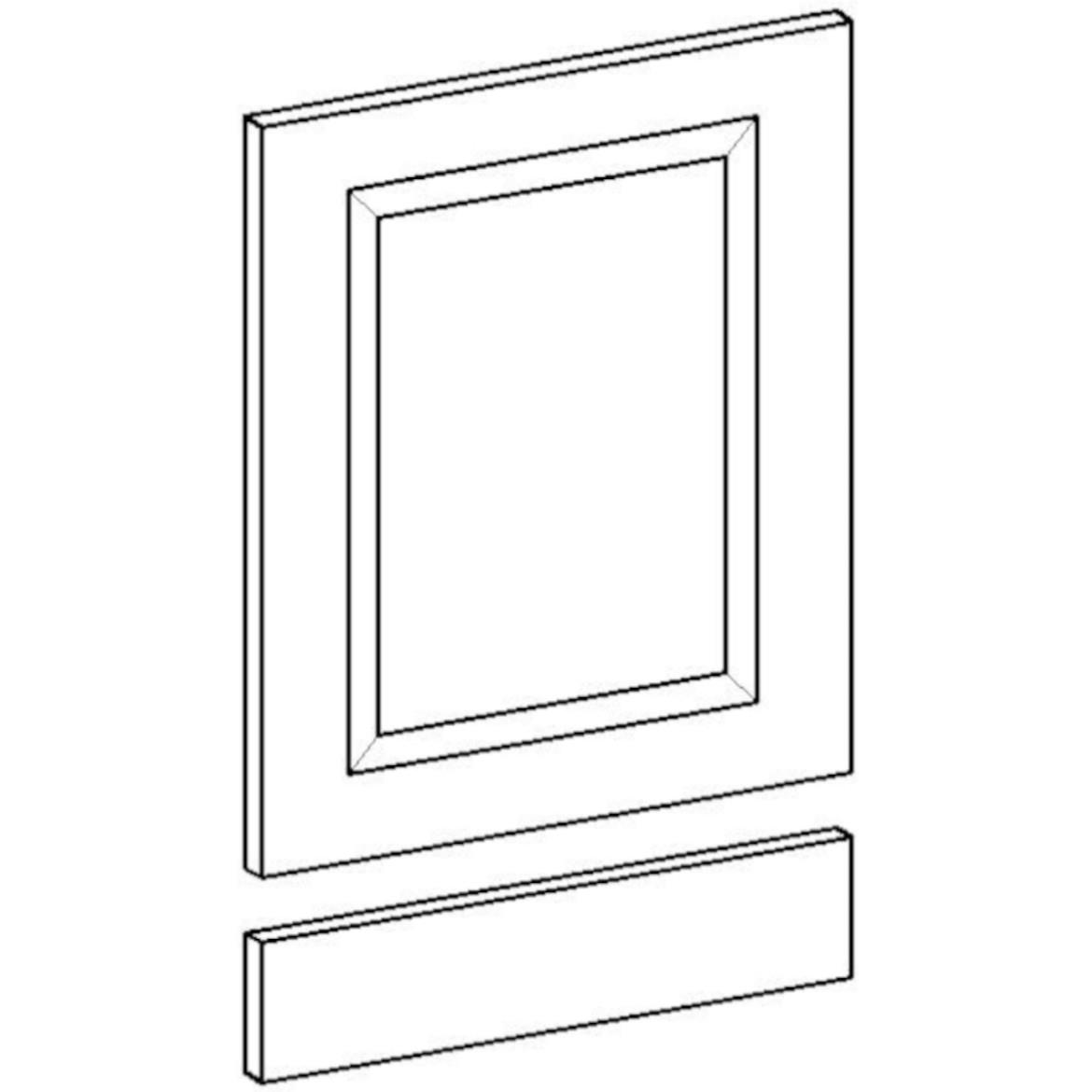 Stilo 570x446 vrata za sudomašinu 57x44,6 hrast artisan/bela