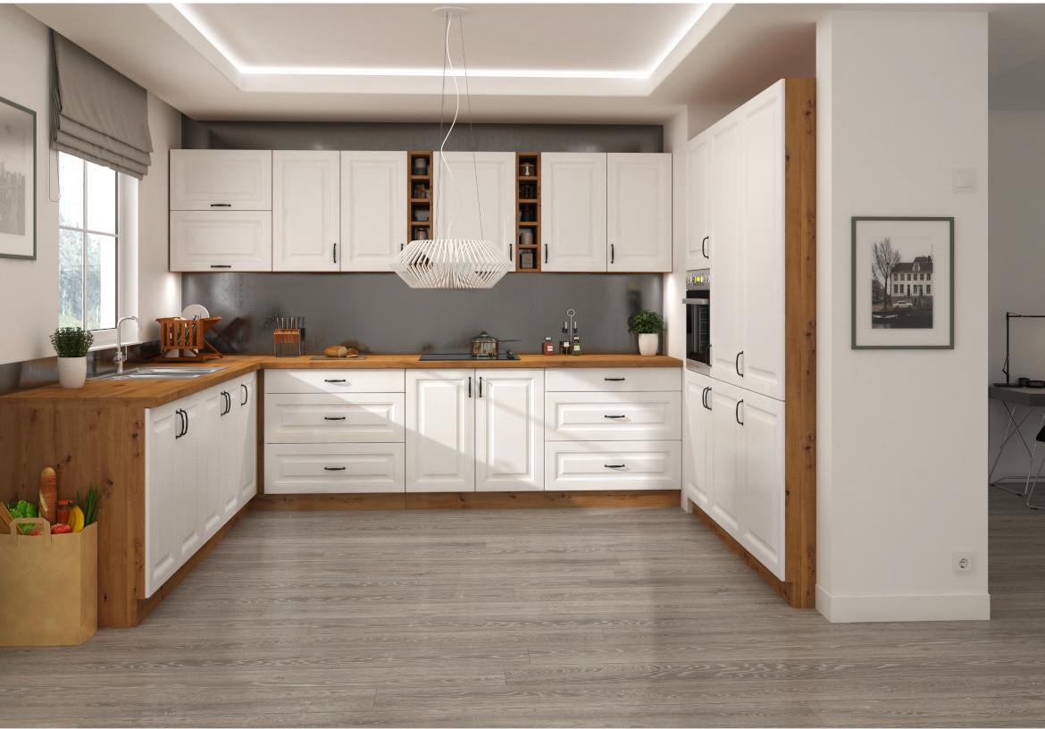Stilo 570x446 vrata za sudomašinu 57x44,6 hrast artisan/bela