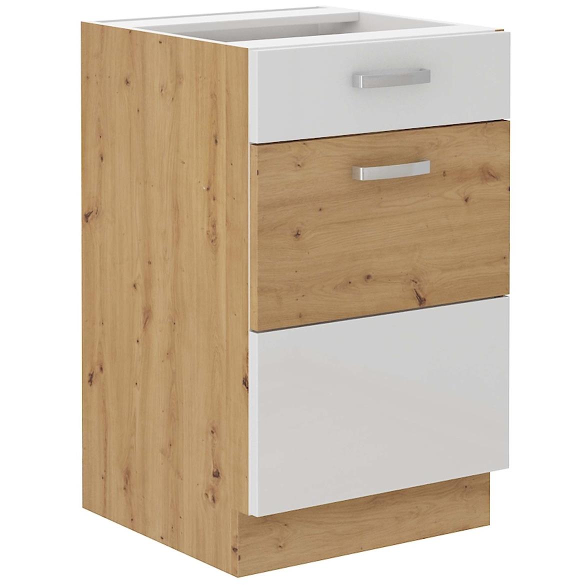 Kuhinjski element ARTISAN beli sjaj 50D 1F 1S