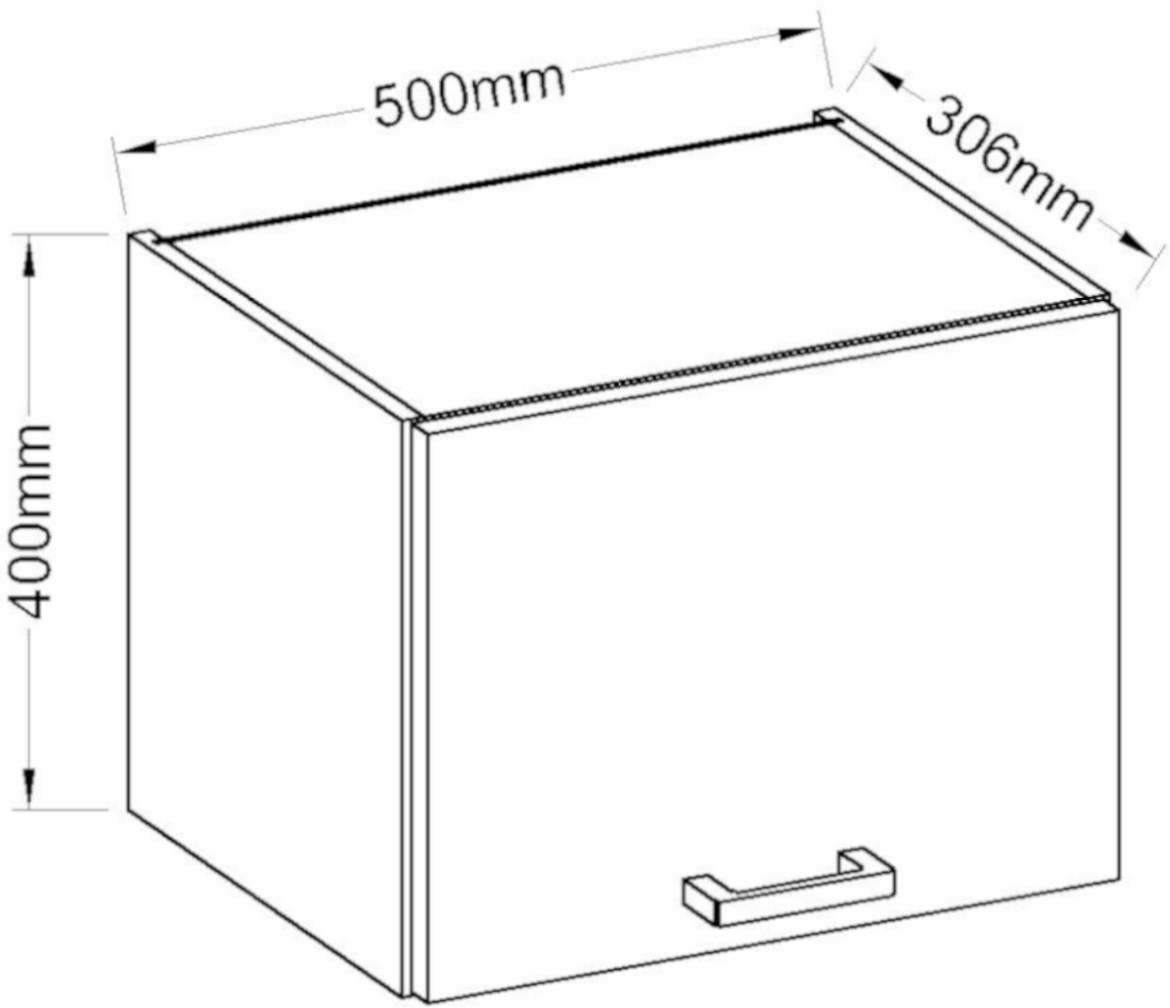 Kuhinjski element Wiktoria Chamonix / Legno 50OK-40
