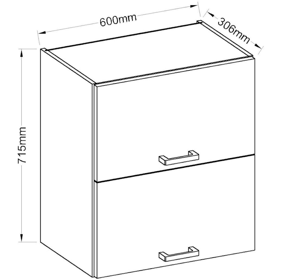 Kuhinjski Ormaric Bianka 60gu 72 Emmezeta Webshop