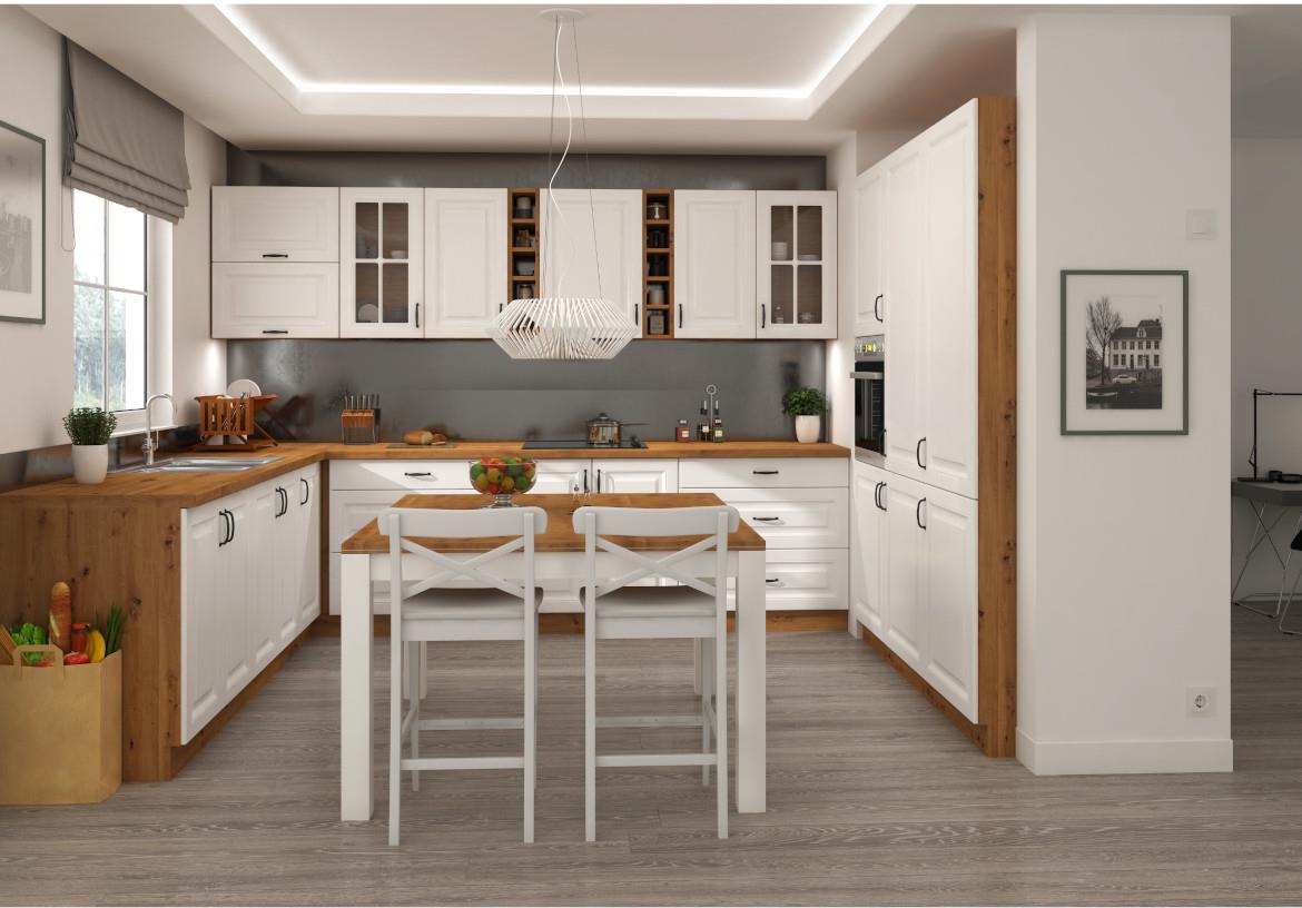 Stilo 713x446 vrata za sudomašinu 71,3x44,6 hrast artisan/bela