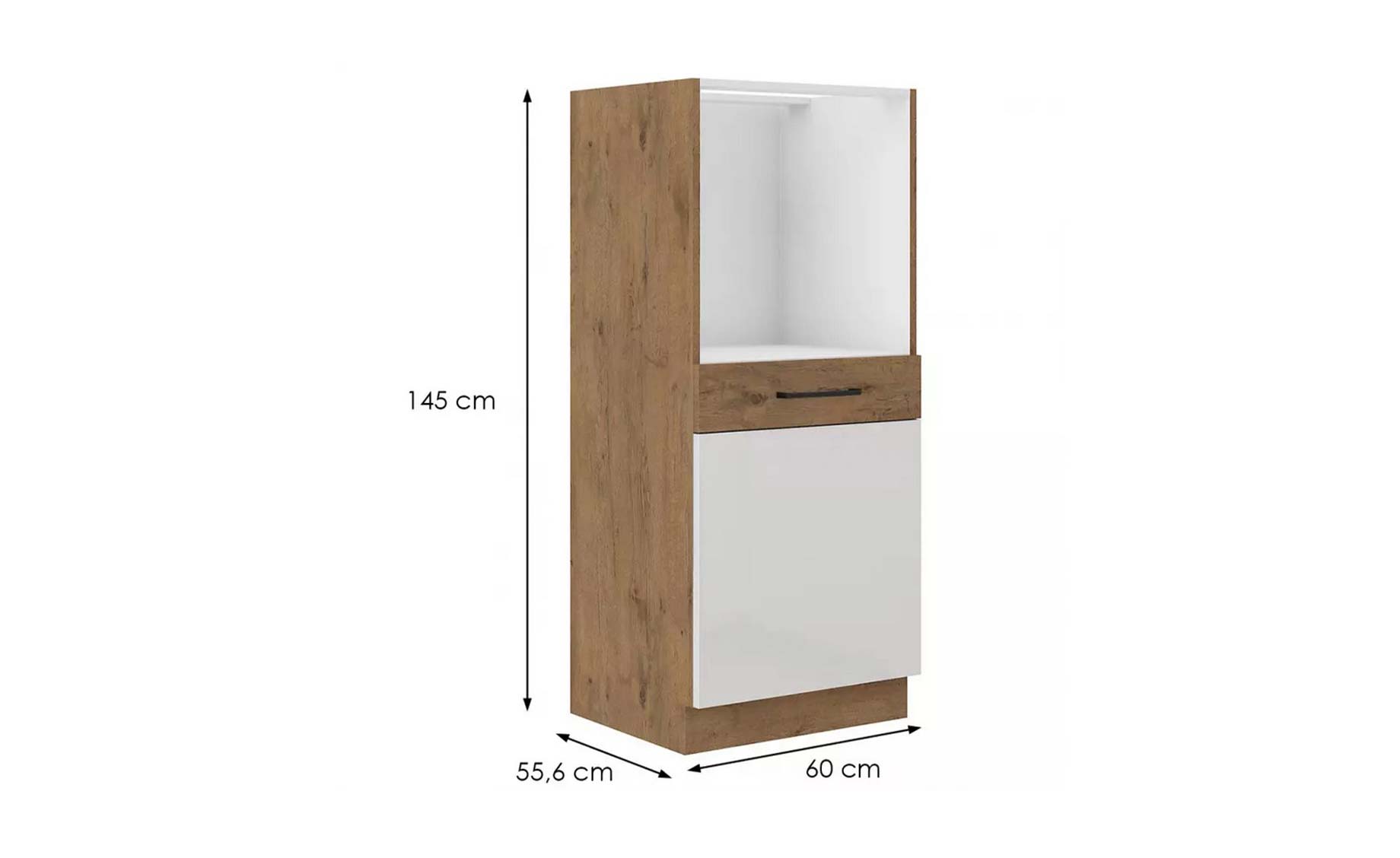 Kuhinjski element Vigo bela HG 60DP-145 1F BB