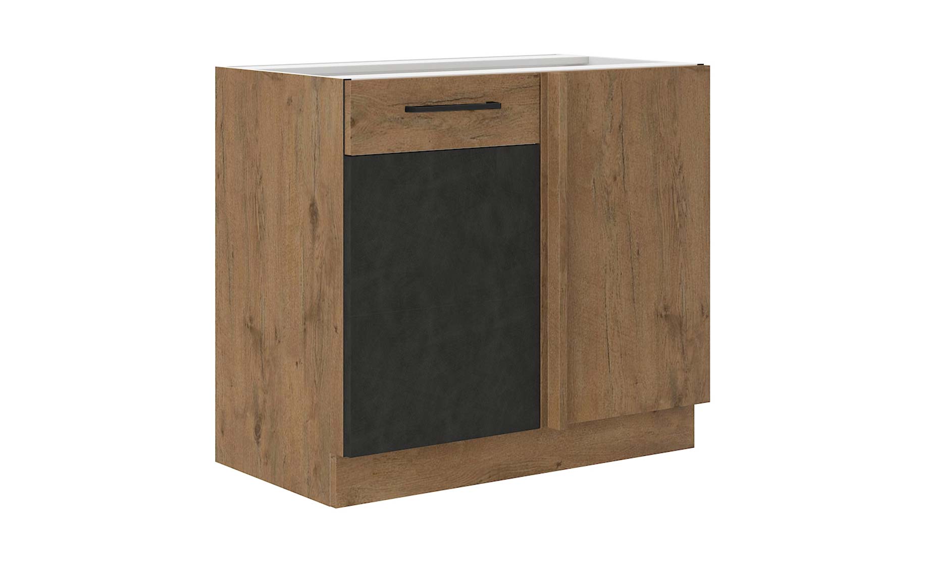 Vigo 105nd 1f bb baza kutna 1 vrata 90(105)x50x82 grafit reverzibilni