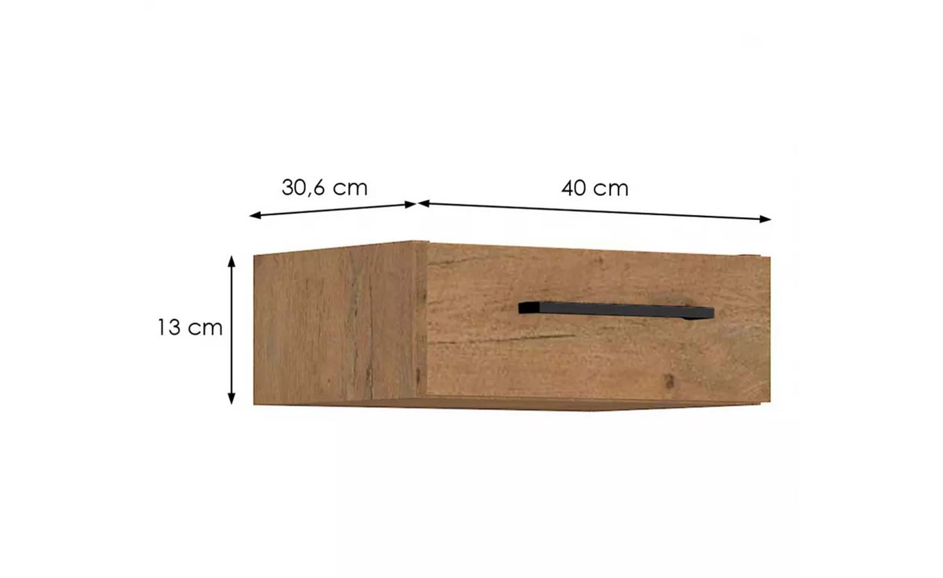 Vigo 40g-13 1s fioka ispod gornjih el.40x30,6x13 hrast lancelot