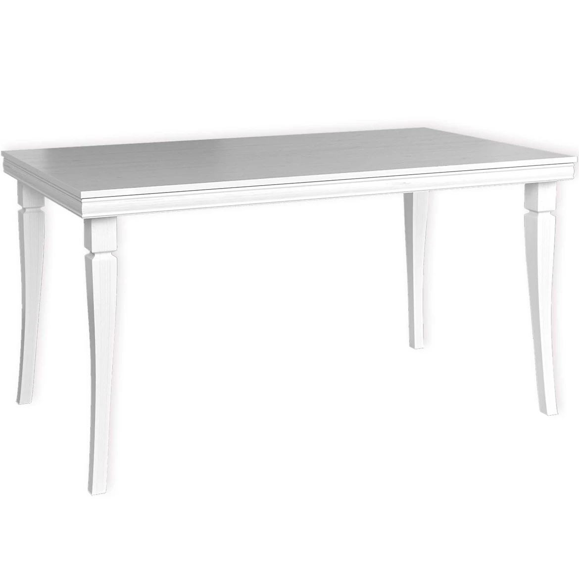 Kora blagovaonski stol 160(203)x90x82 bijeli