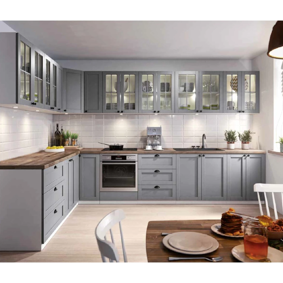 Linea G25PZ kuhinjski element 25x30x72 cm siva/bela