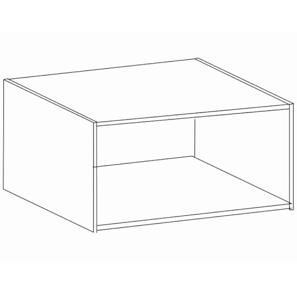 Provansa G80K kuhinjski element 1 vrata 80x32x36 cm bijela