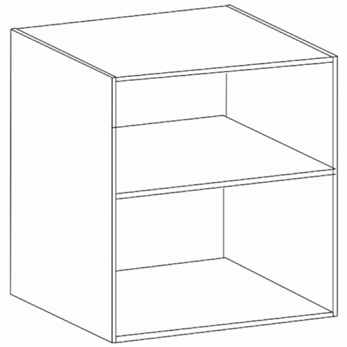 Provansa G80 kuhinjski element 2 vrata 32x80x72 cm bijela