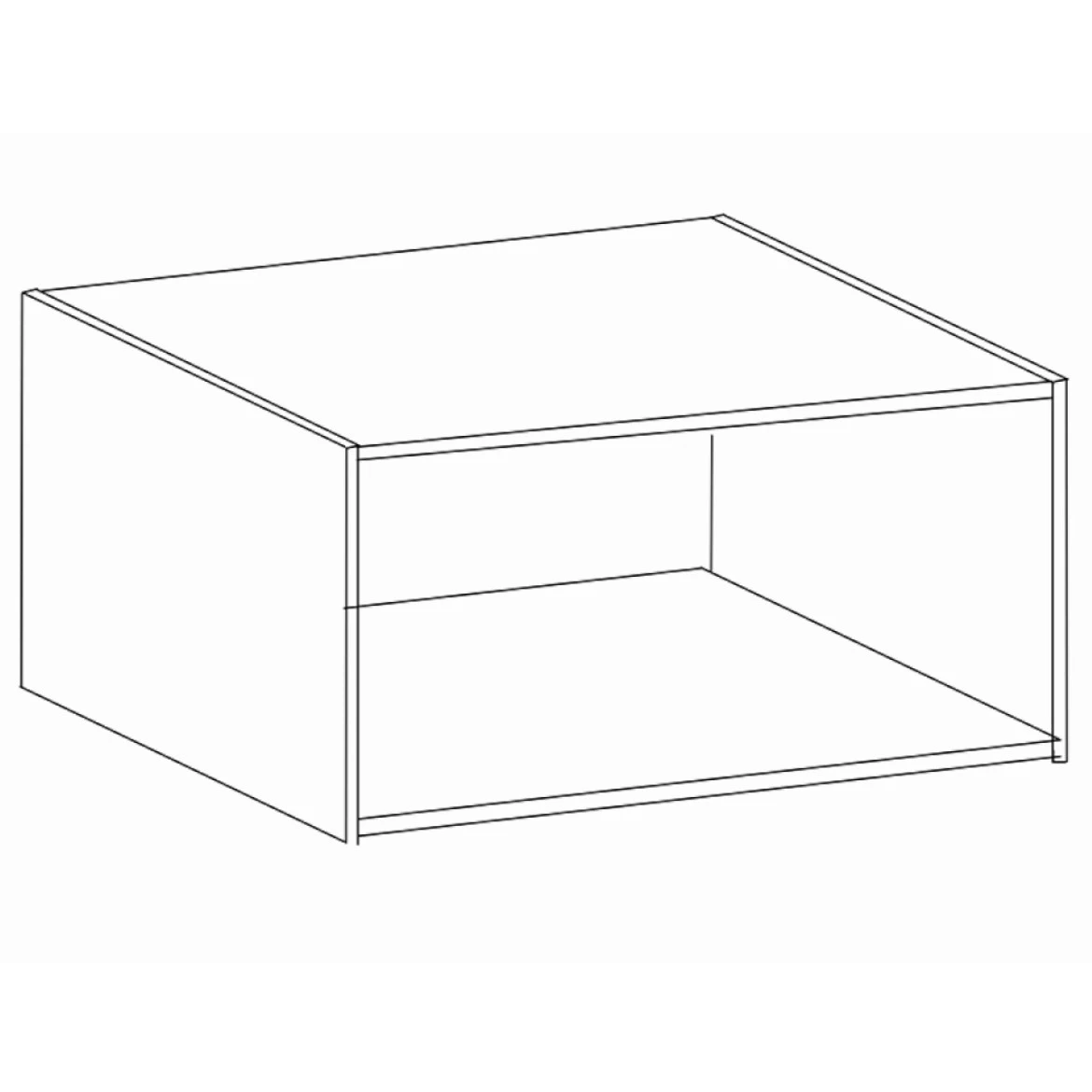 Provansa G60KN kuhinjski element 1 vrata 32x60x36 cm bijela
