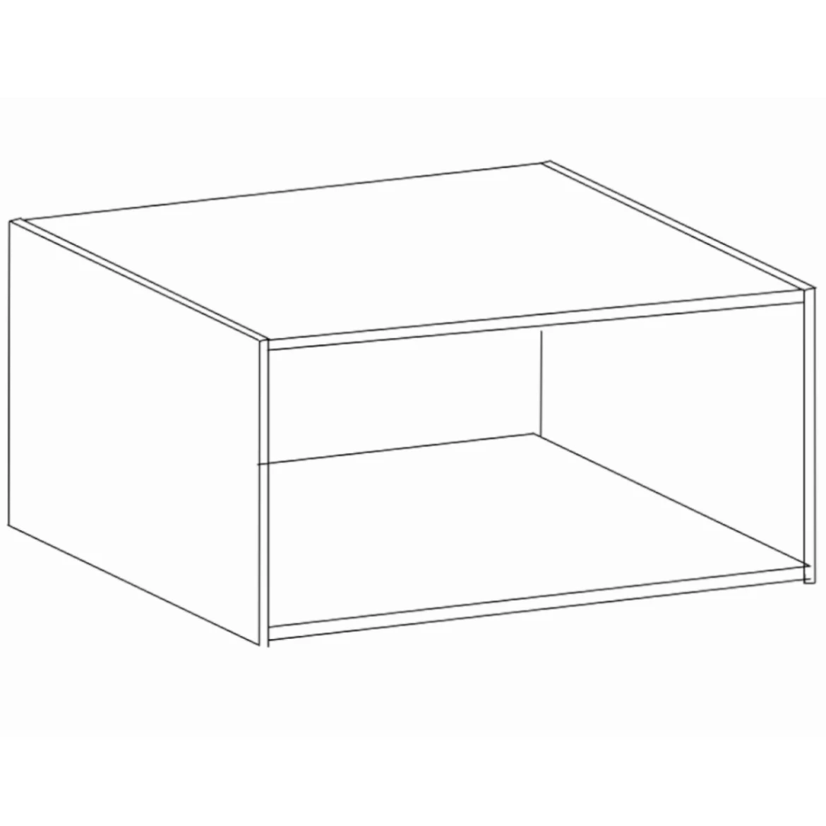 Provansa G60KSN kuhinjski element 1 vrata 32x60x36 cm bijela