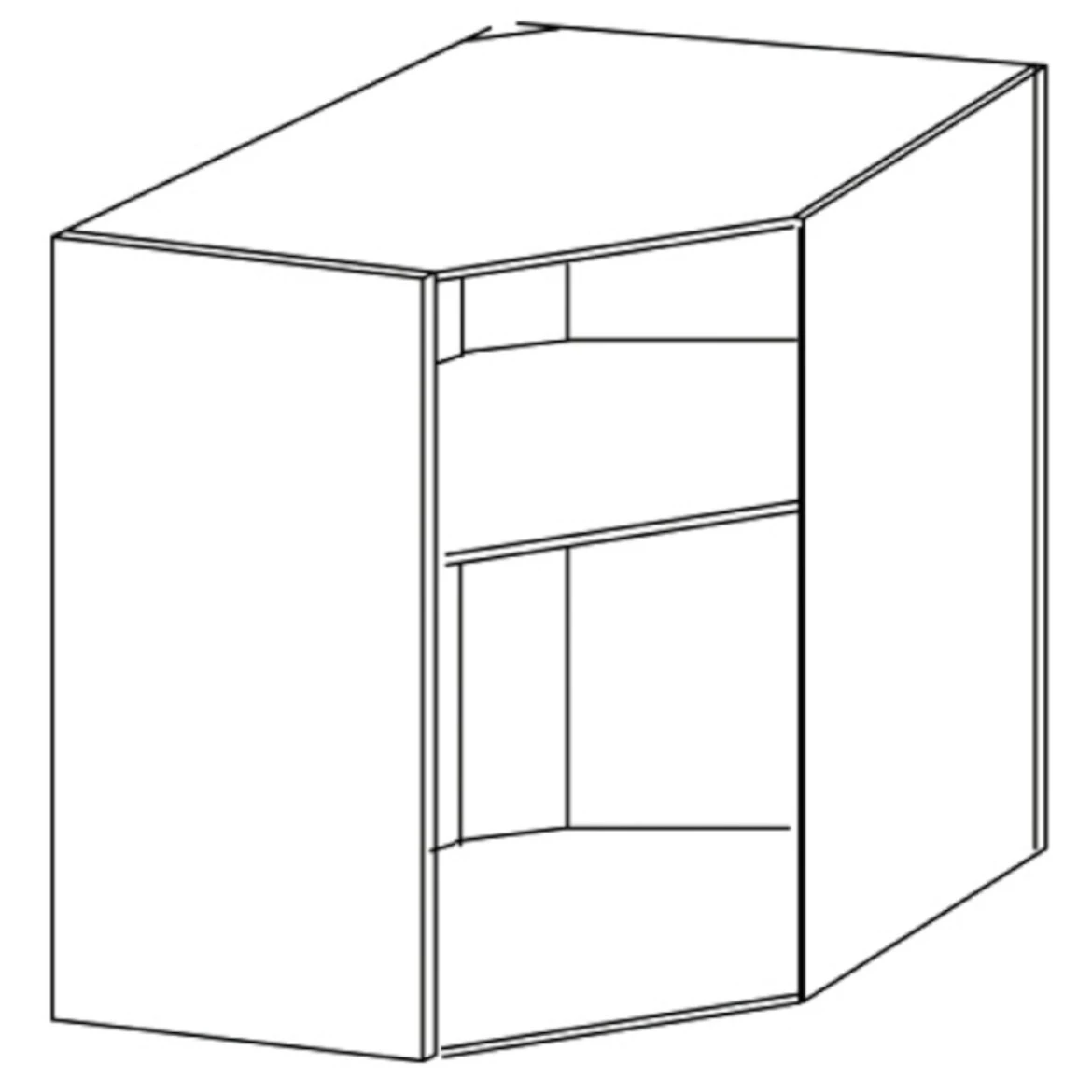 Provansa G60N kuhinjski element 1 vrata 60x60x72 cm bijela