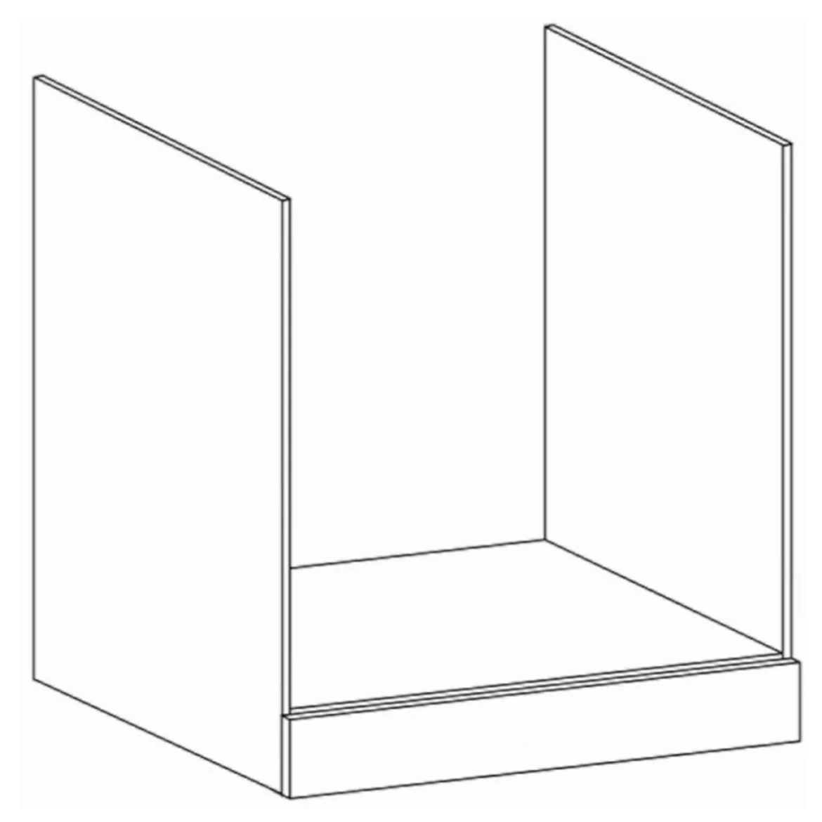 Provansa D60ZK kuhinjski element 47x60x82 cm bijela