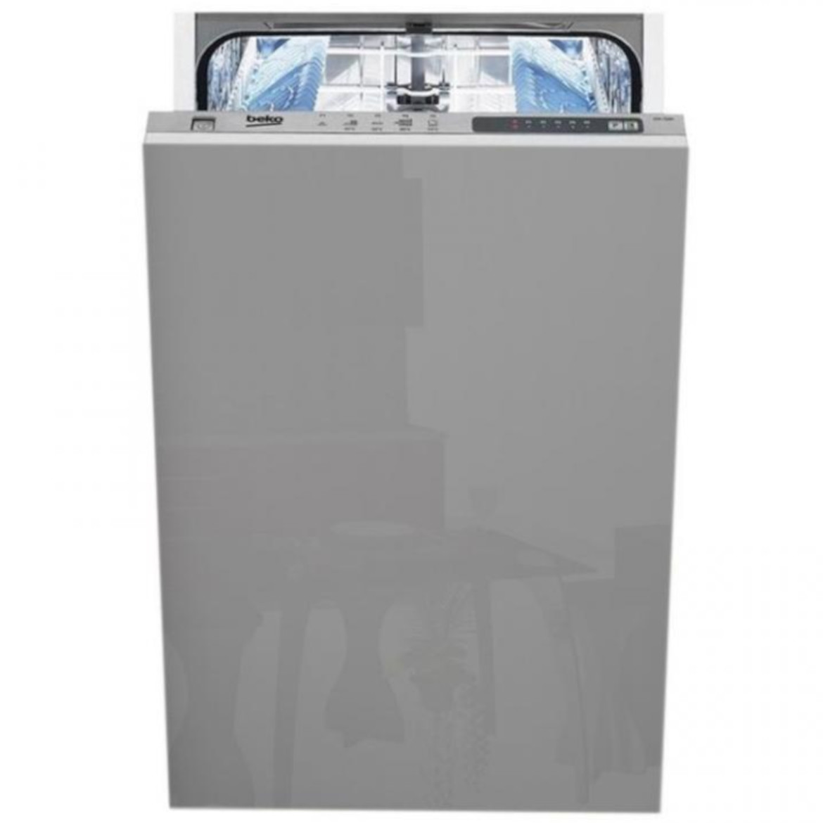 Gardena D60FZW prednja vrata 59,6x1,6x71,3 cm siva/bela