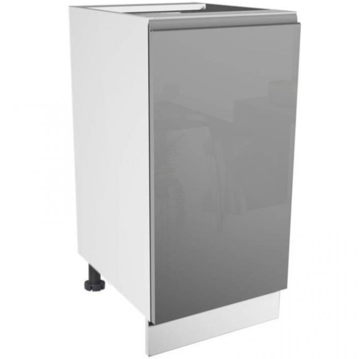 Gardena D40 kuhinjski element 1 vrata 40x45x82 cm siva/bela