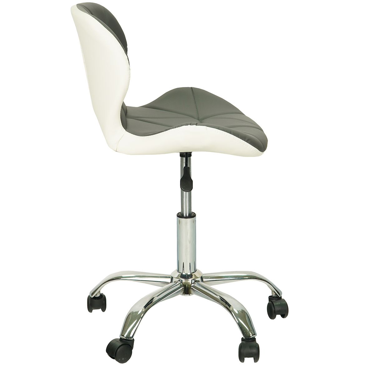 Kancelarijska stolica NERO 53x53x86 cm sivo/bela