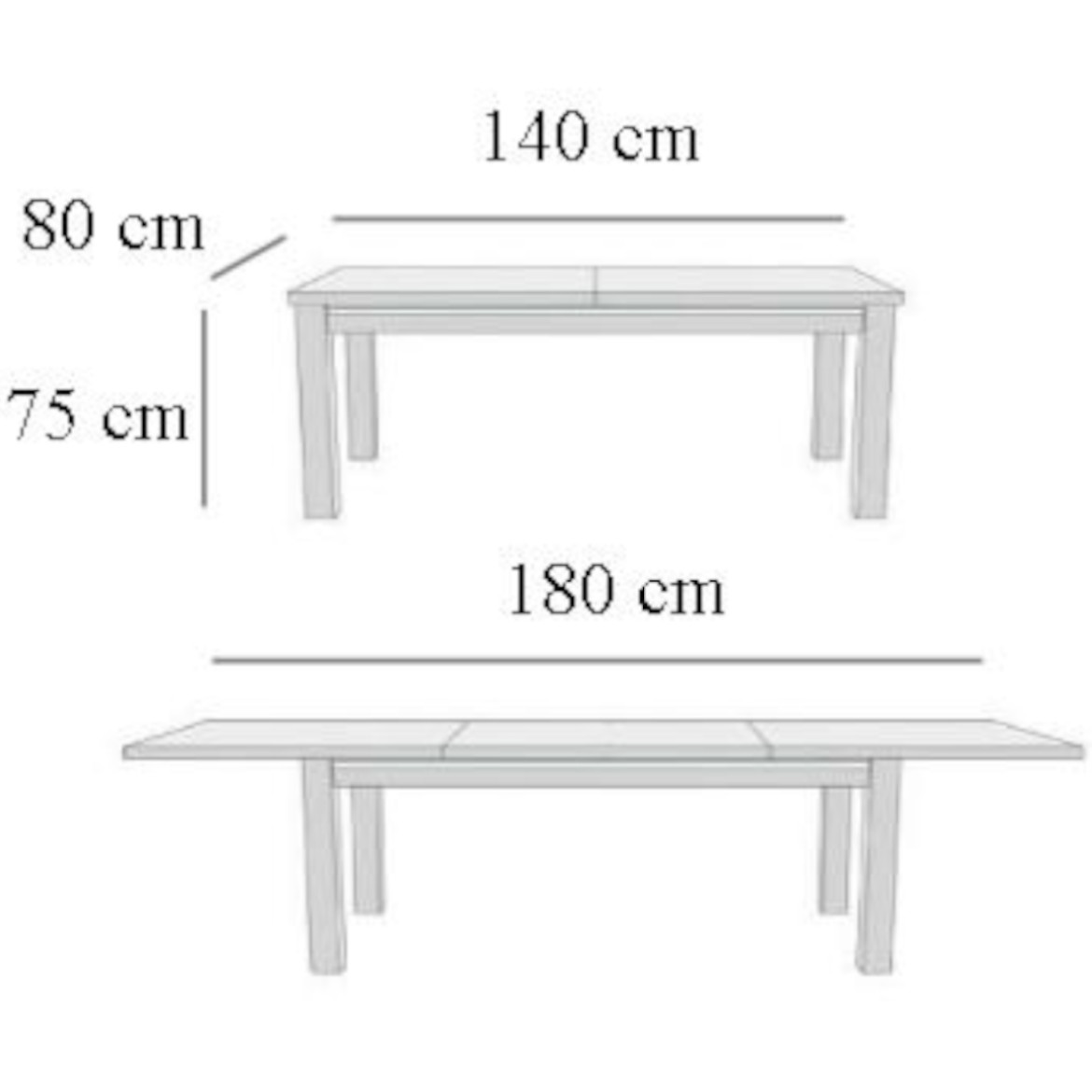 Sto 408 II 140X80 + 40 braon 281