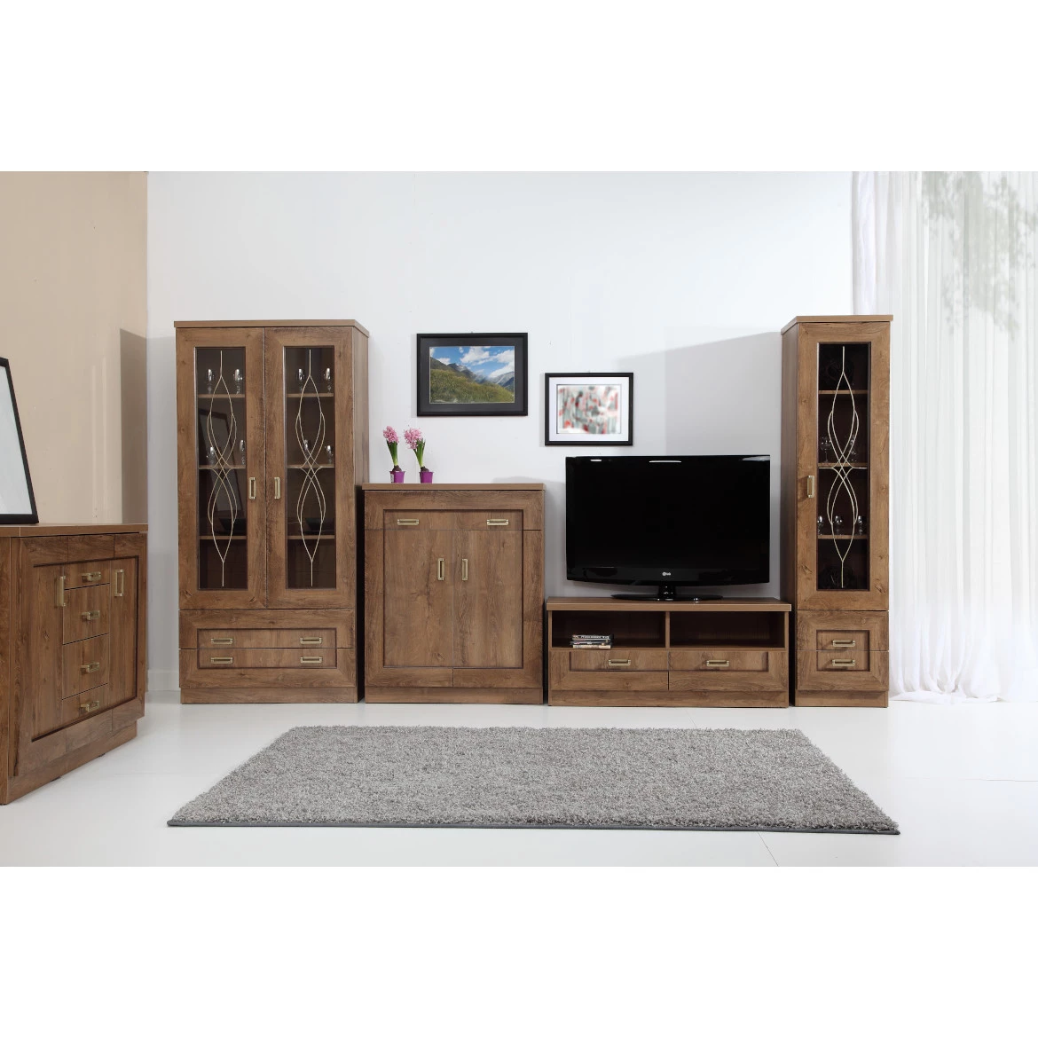 Tadeusz sto 120(160)x80 tamni hrast