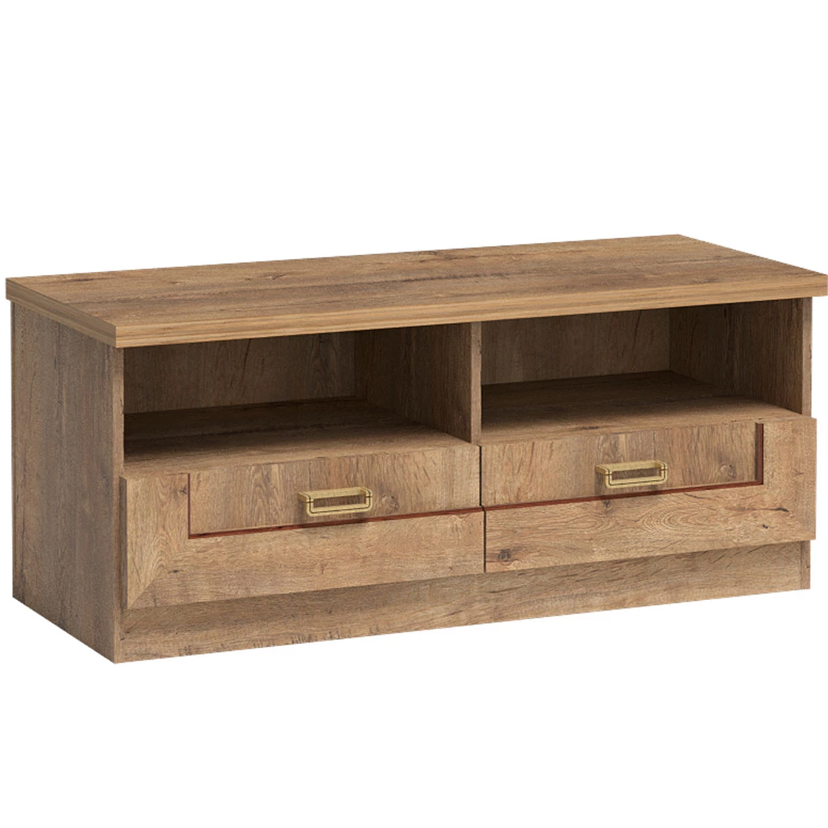 Tadeusz TV komoda 2 fioke 118x50x50 cm tamni hrast