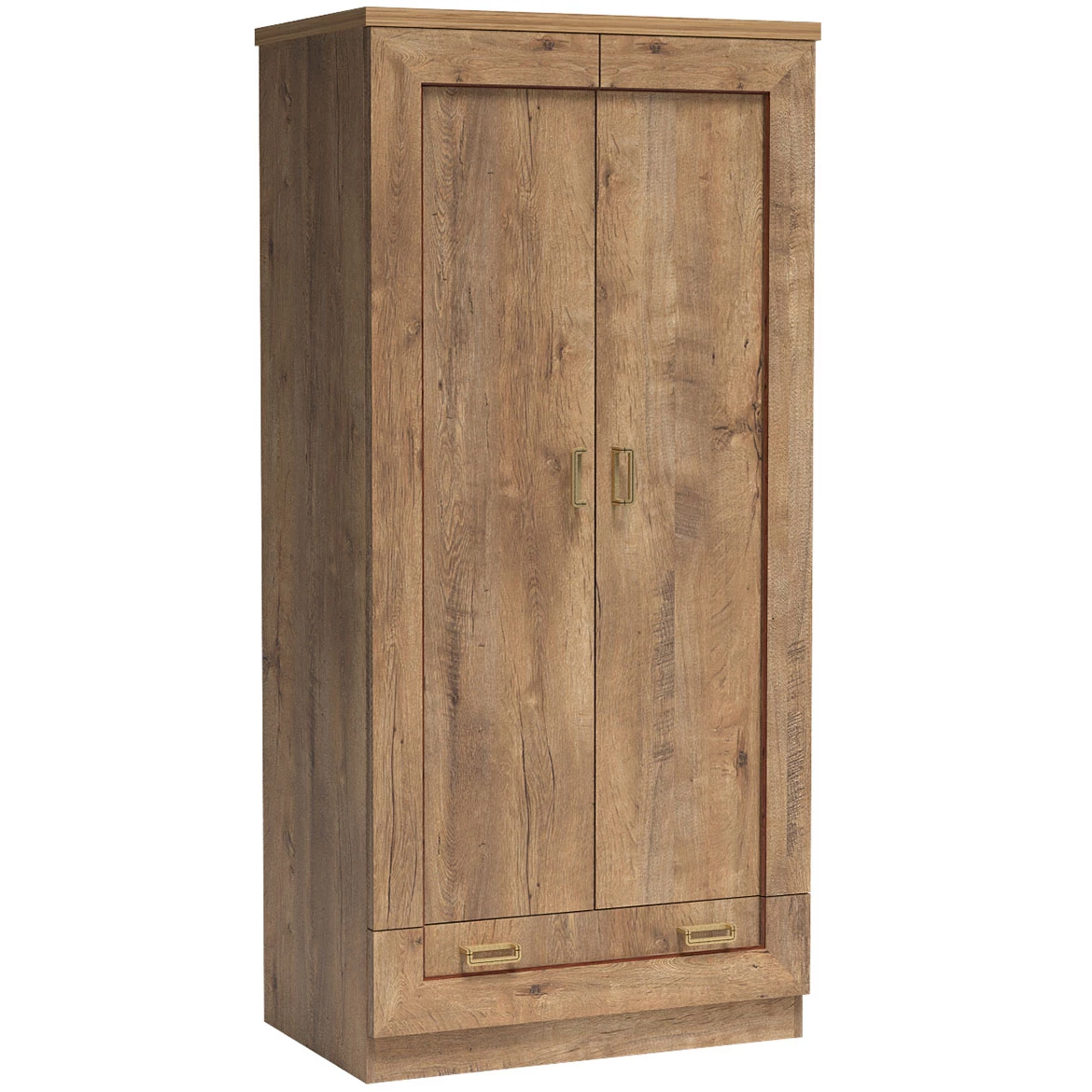 Tadeusz ormar 2 vrata+1 fioka 90x57x190 tamni hrast