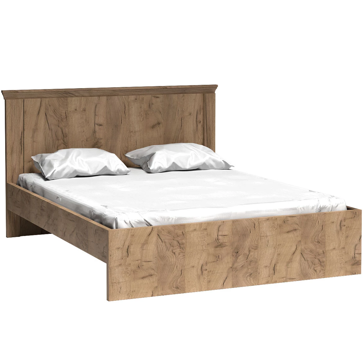 Antica krevet sa podnicom 176x205x102 zlatni hrast