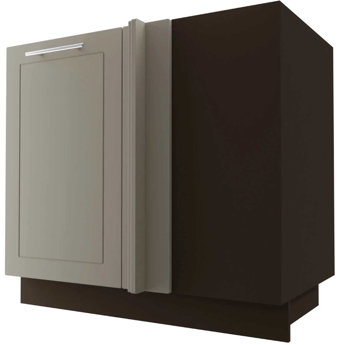 Quantum D13u kuhinjski element 1 vrata 90x50x82 cm bež/braon