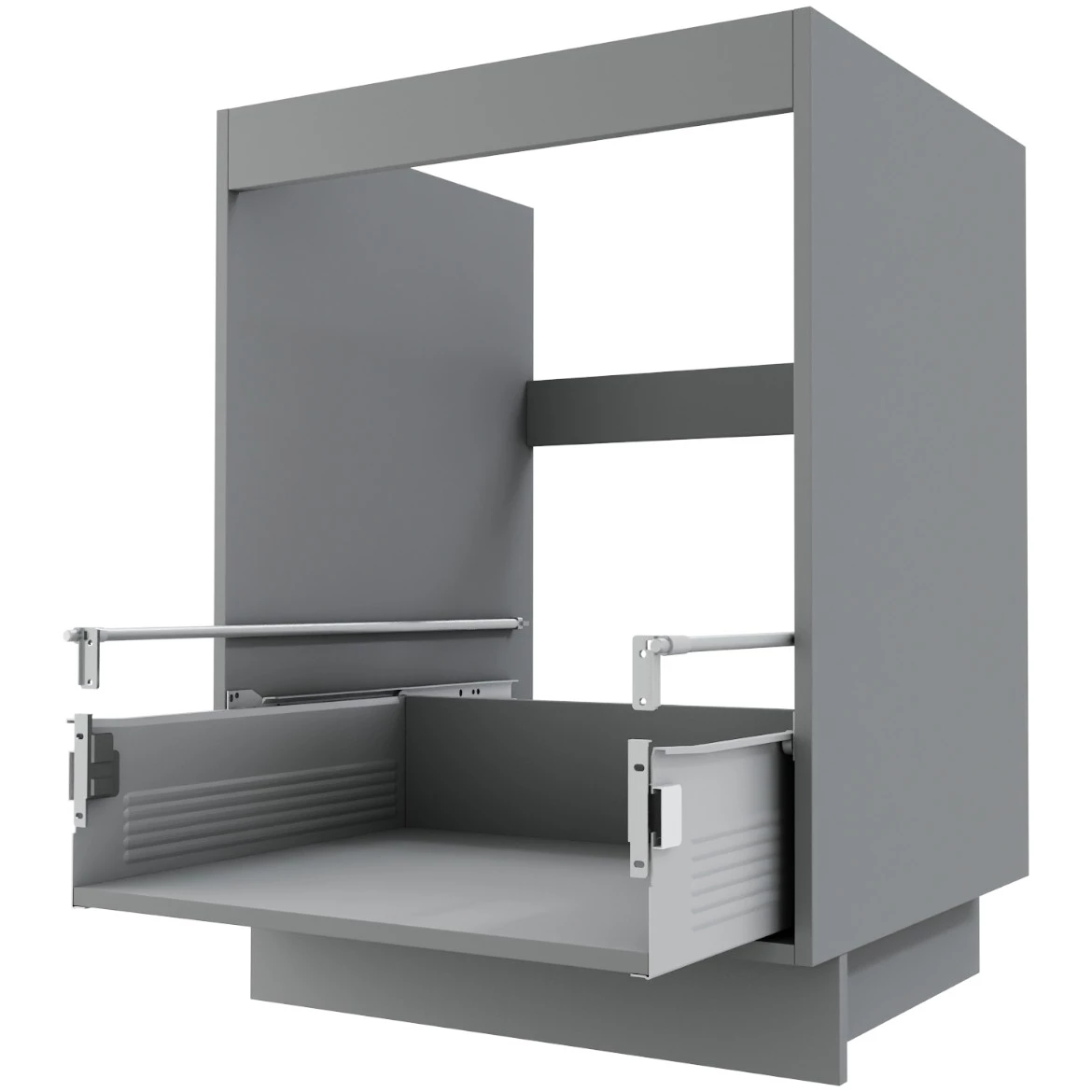 Baza za sudoperu 60 cm siva