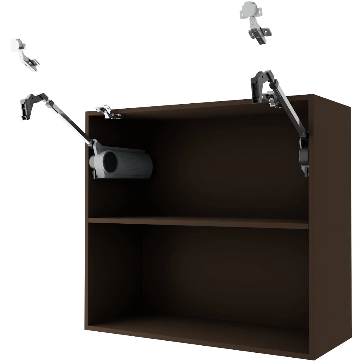 Baza za otklopna vrata W8 80 cm natur