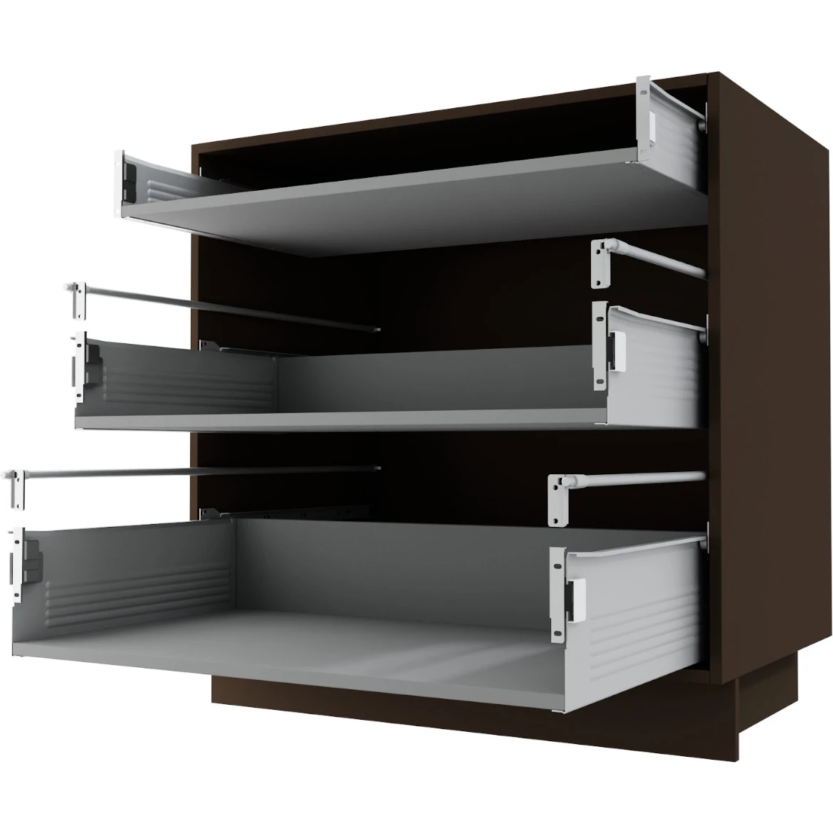 Baza 3 fioke 80 cm natur