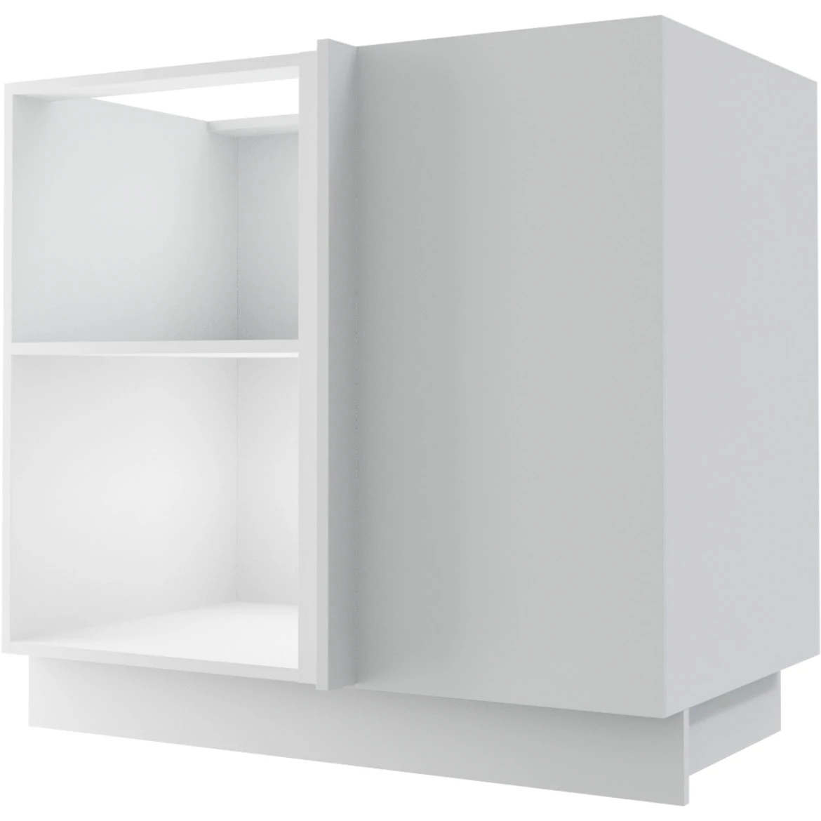 Baza ugaona D13 za 1 vrata 90 cm bela