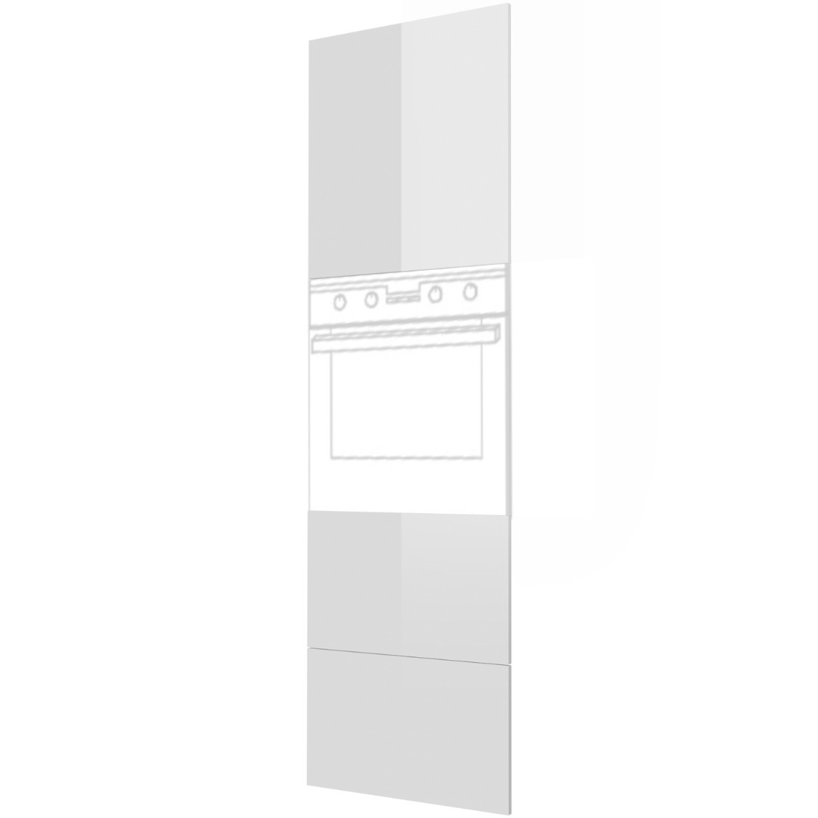 Prednja vrata Platinum D14RU / 2M / 2E / 2H / 2A 356 bela