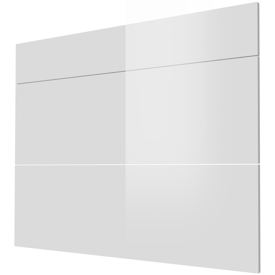 Prednja vrata Platinum D3M / D3E / D3H / D3A 90 bela