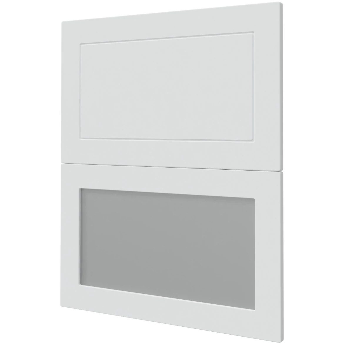 Prednja vrata Quantum W8BS 60 AV WKF bela mat