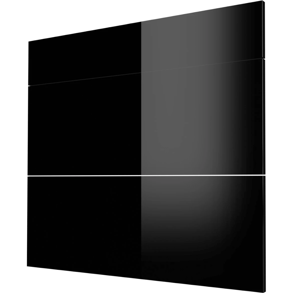 Prednja vrata Platinum D3M / D3E / D3H / D3A 80 crna