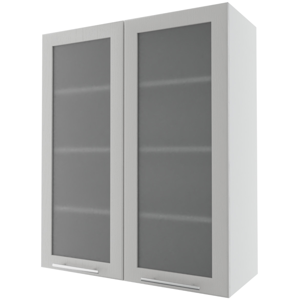 Kuhinjski element Emporium gornji W4S 80cm 2 vrata svetlo siva/bela