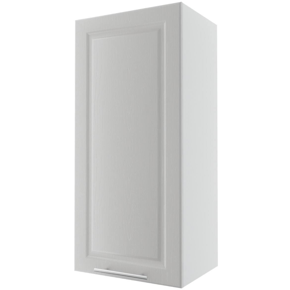 Kuhinjski element Emporium gornji W4 45cm 1 vrata svetlo siva/bela