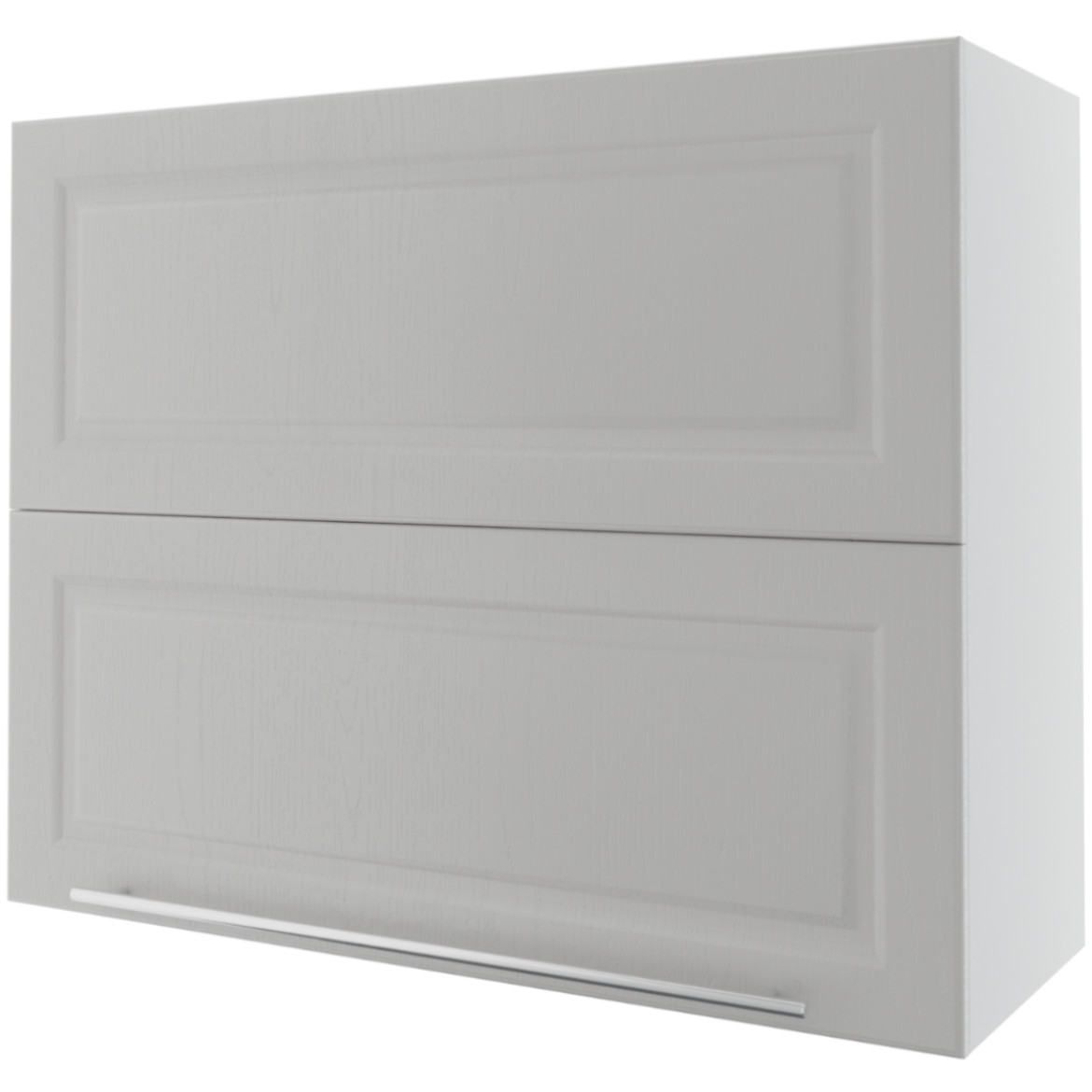 Kuhinjski element Emporium gornji W8B 90cm 1 vrata svetlo siva/bela