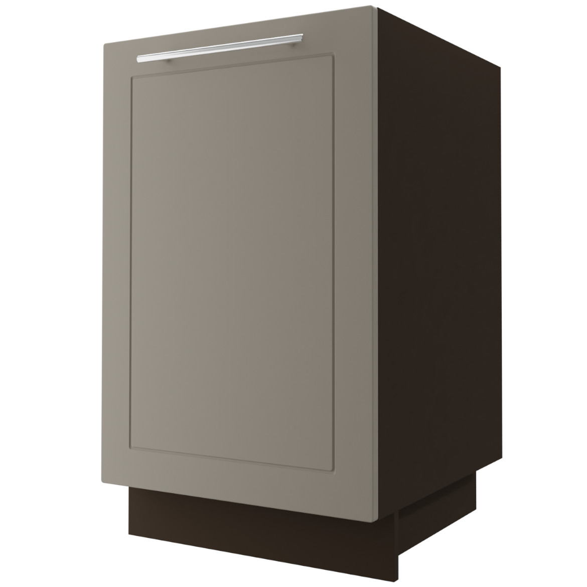 Kuhinjski element Quantum D1D / 50 bež mat / braon
