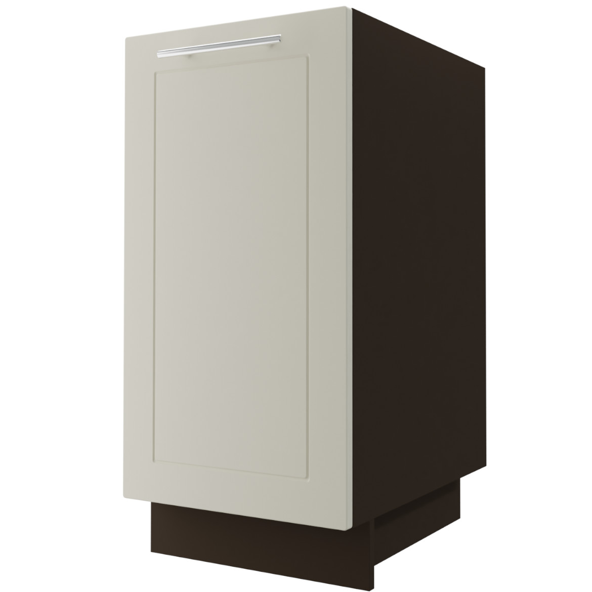 Kuhinjski element Quantum D1D / 40 vanila mat / braon
