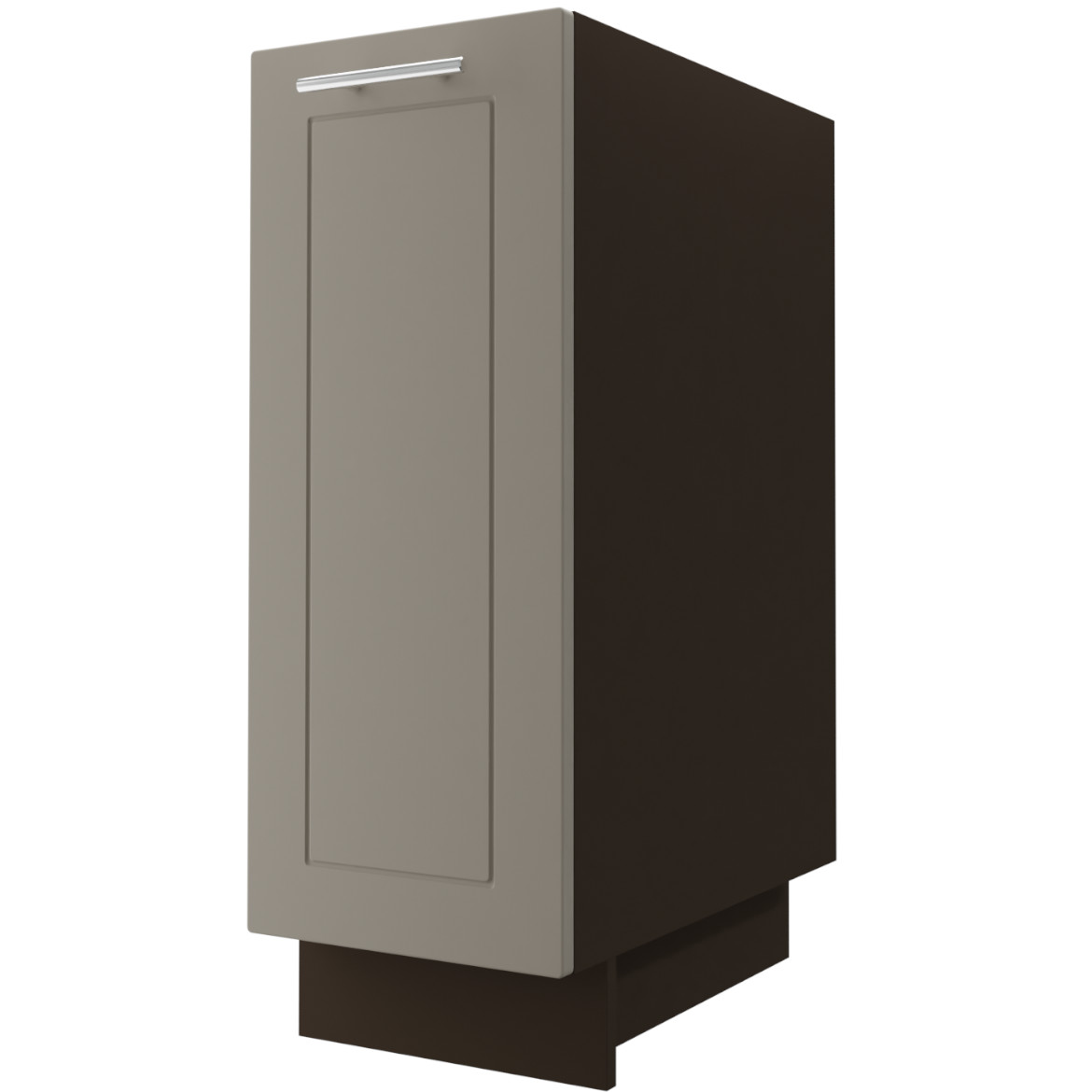 Kuhinjski element Quantum D1D / 30 bež mat / braon