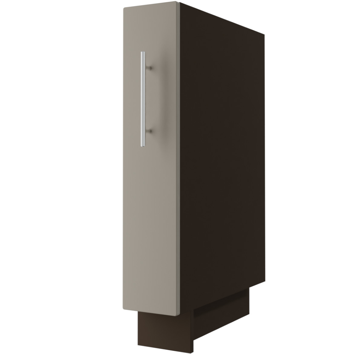 Kuhinjski element Quantum D15 / cargo bež mat / braon