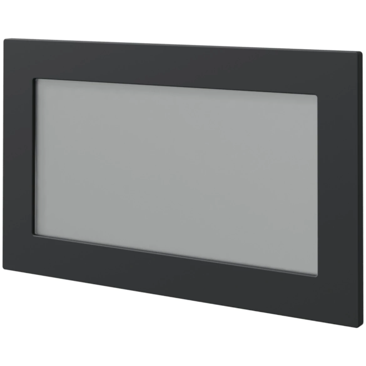 Staklena vrata Quantum 60x35,4 cm grafit